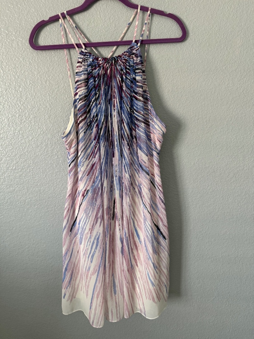 White House Black Market Colorful Loose Dress Size XLP